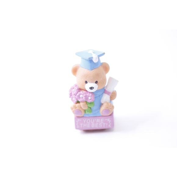 Teddy Bear Graduate, You're The Best, Message Stamp, ~ 241211-WH M-19-02 - Picture 1 of 3